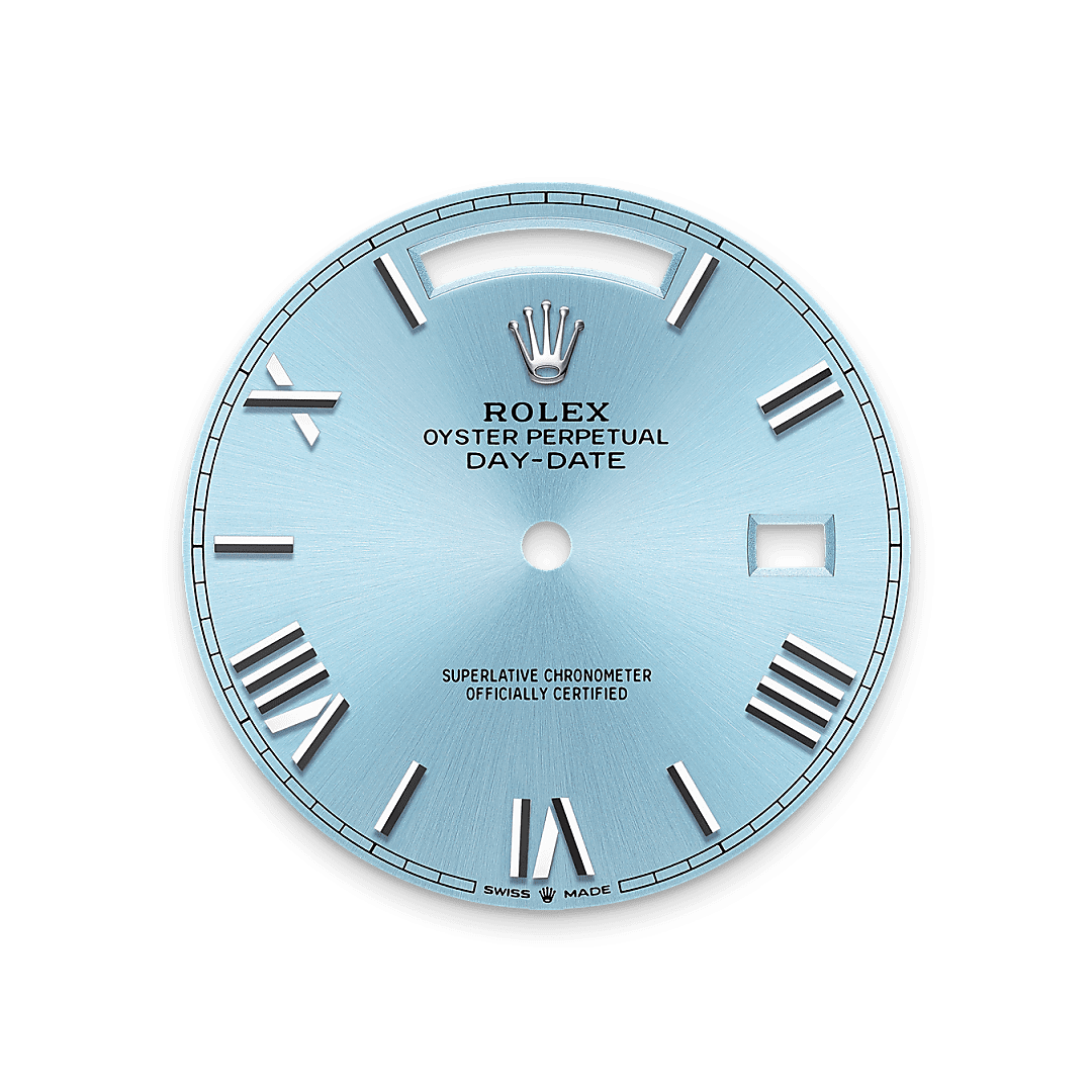 Rolex Platinum Day-Date - 40mm - Ice blue - President