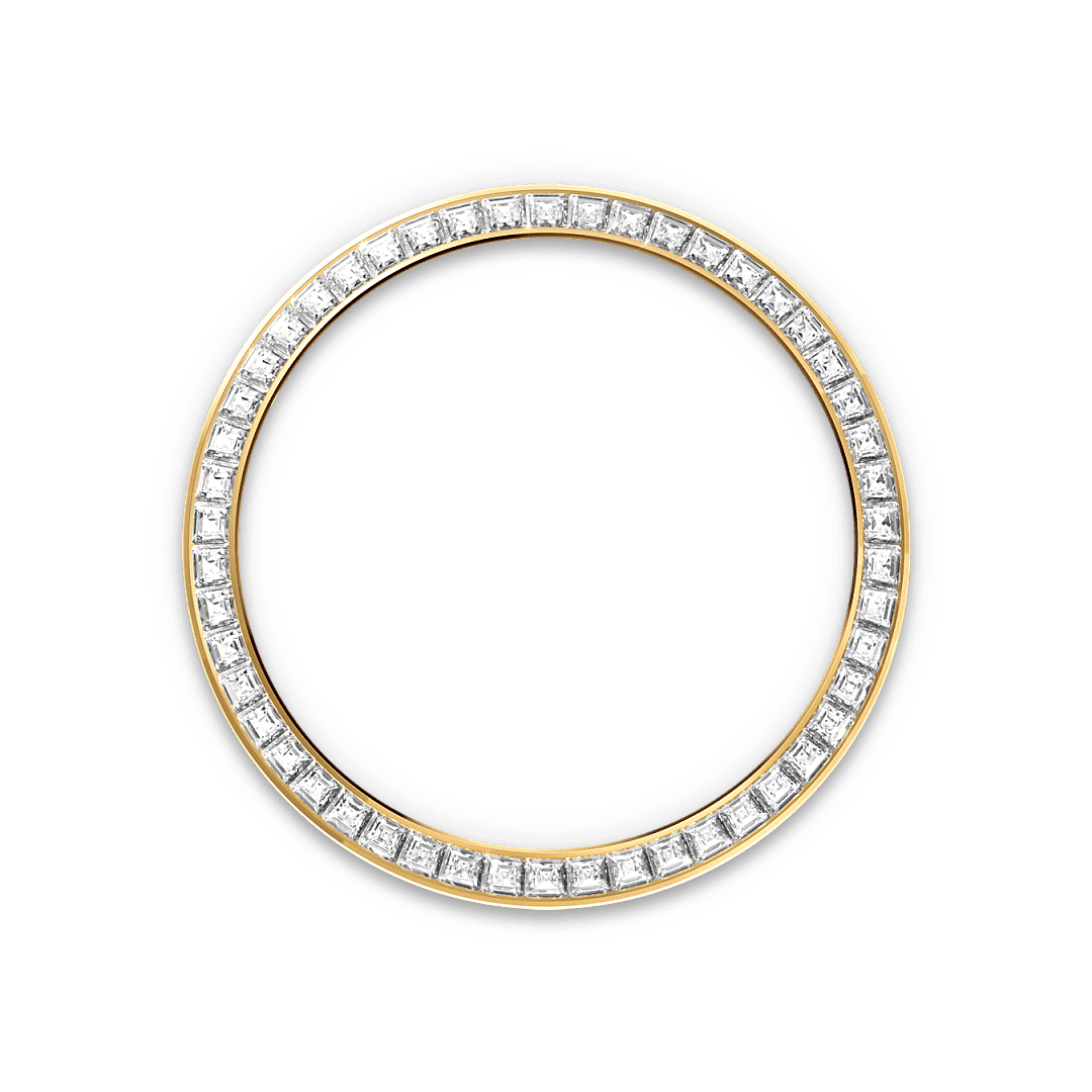 Rolex Yellow Gold Day-Date - 40mm - Bright black Diamond Dial - President