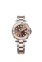 Rolex Two-Tone (RG/SS) Yacht-Master - 37 mm - Chocolate