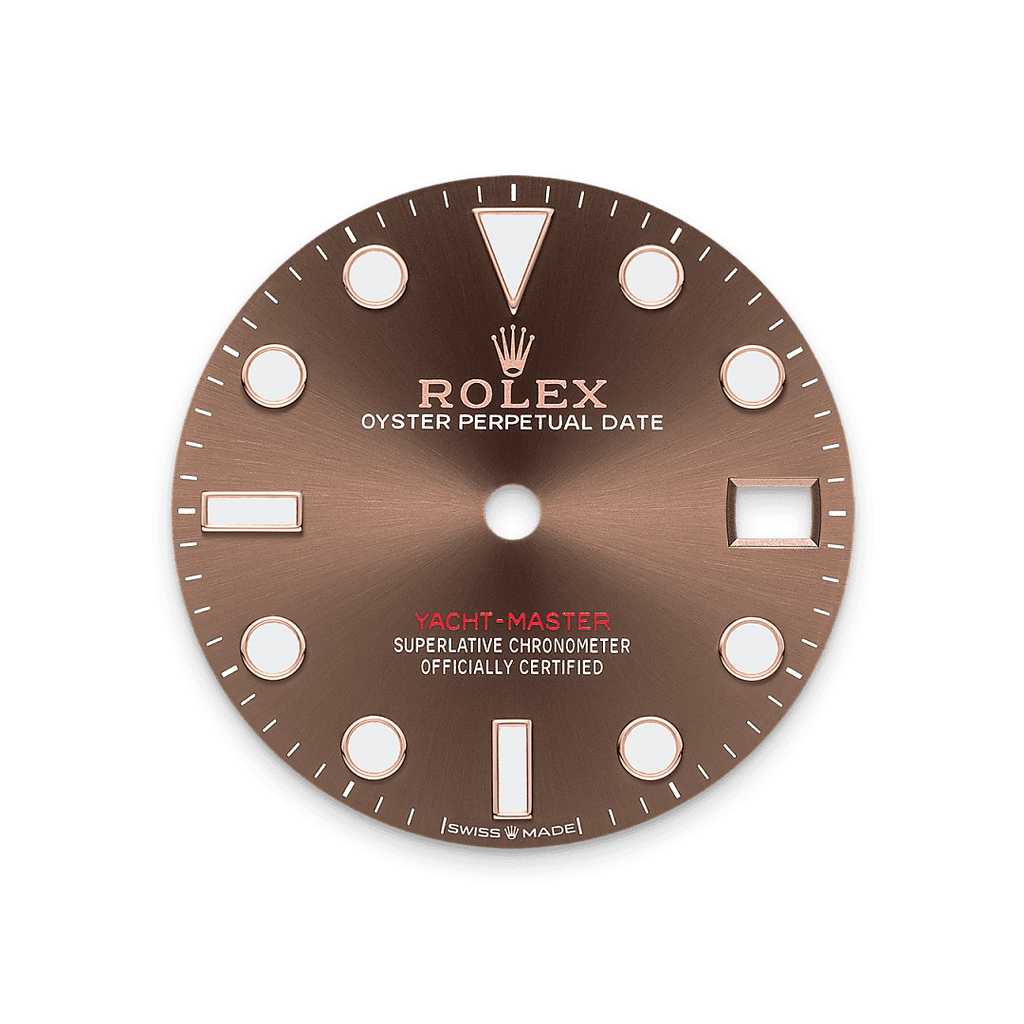 Rolex Two-Tone (RG/SS) Yacht-Master - 37 mm - Chocolate