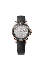 Rolex Rose Gold Yacht-Master - 37 mm - Diamond-paved