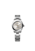 Rolex Stainless Steel Oyster Perpetual - 28mm - Silver - Oyster