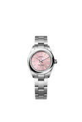 Rolex Stainless Steel Oyster Perpetual - 28mm - Pink - Oyster