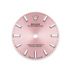 Rolex Stainless Steel Oyster Perpetual - 28mm - Pink - Oyster