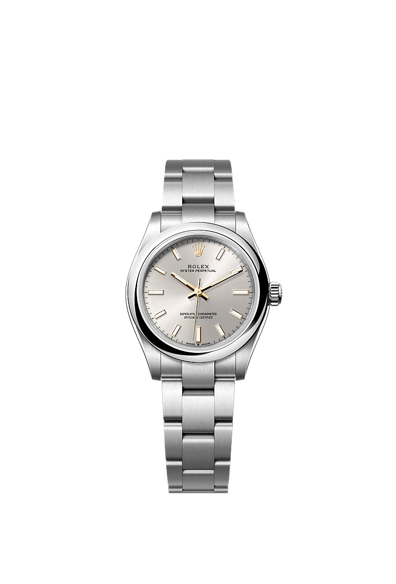 Rolex Stainless Steel Oyster Perpetual - 31mm - Silver - Oyster