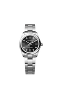 Rolex Stainless Steel Oyster Perpetual - 31mm - Bright black - Oyster