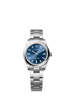Rolex Stainless Steel Oyster Perpetual - 31mm - Bright blue - Oyster
