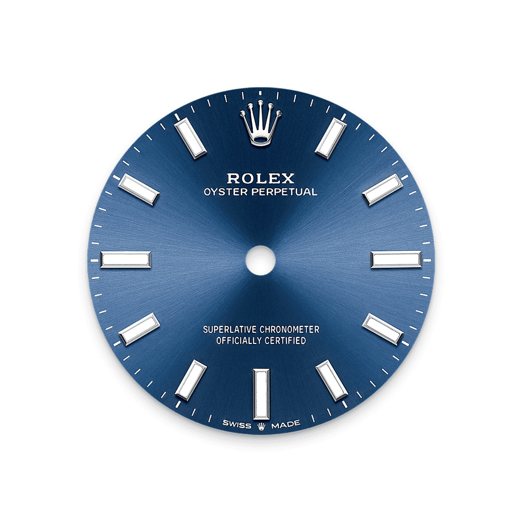 Rolex Stainless Steel Oyster Perpetual - 31mm - Bright blue - Oyster