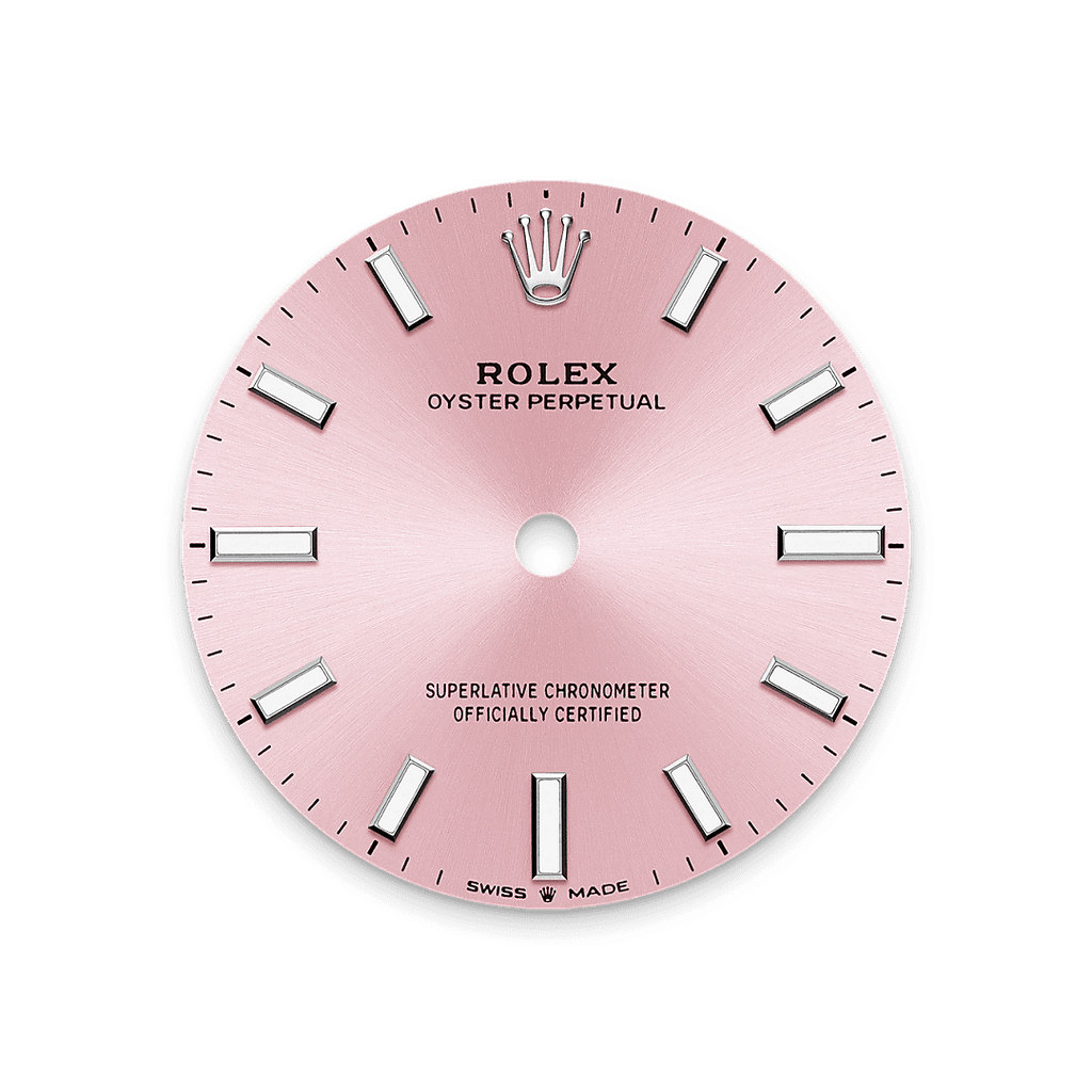Rolex Stainless Steel Oyster Perpetual - 31mm - Pink - Oyster