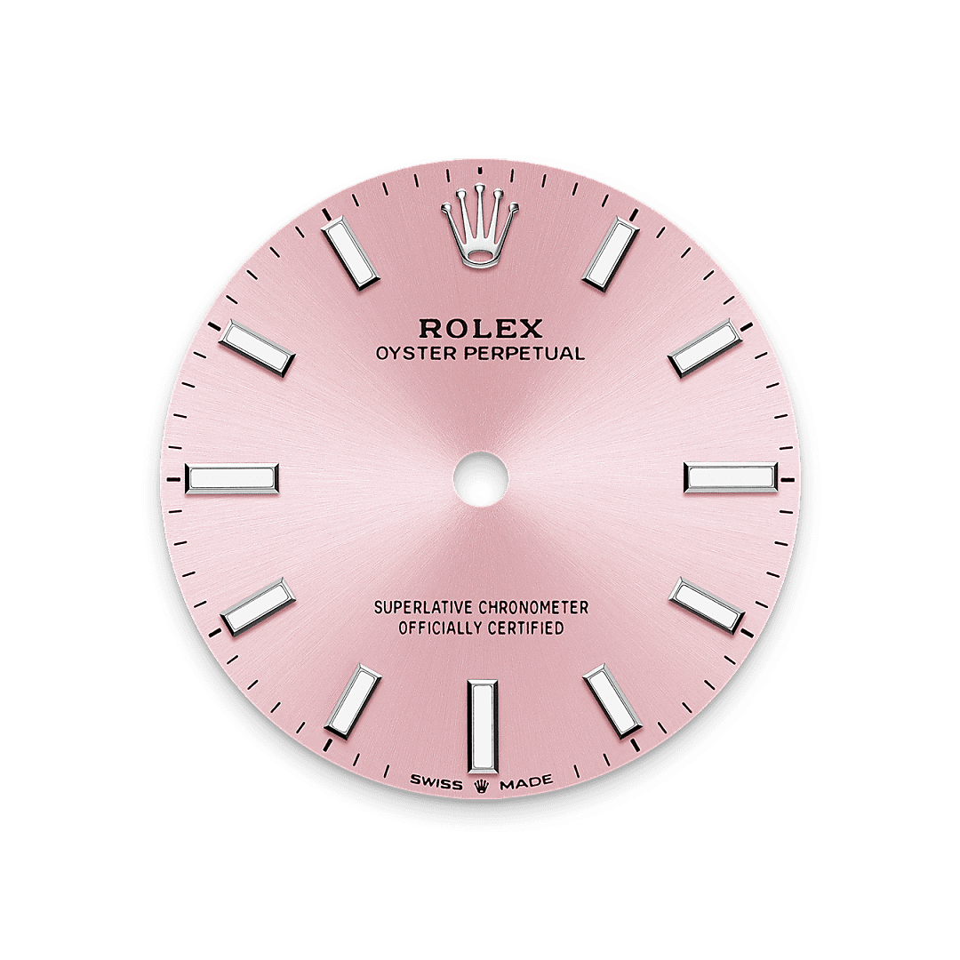 Rolex Stainless Steel Oyster Perpetual - 31mm - Pink - Oyster