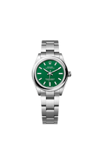 Rolex Stainless Steel Oyster Perpetual - 31mm - Green