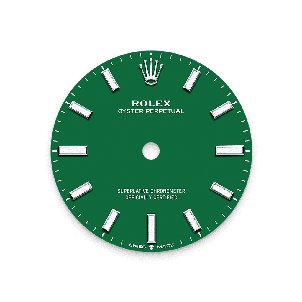 Rolex Stainless Steel Oyster Perpetual - 31mm - Green