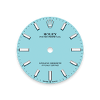 Rolex Stainless Steel Oyster Perpetual - 31mm - Turquoise blue