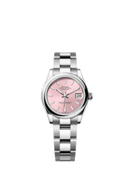 Rolex Stainless Steel Datejust - 31mm - Pink - Oyster