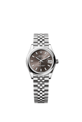 Rolex Stainless Steel Datejust - 31mm - Dark grey - Jubilee