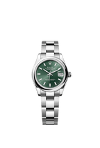 Rolex Stainless Steel Datejust - 31mm - Mint green - Oyster