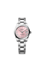 Rolex Stainless Steel Datejust - 31mm - Pink - Oyster