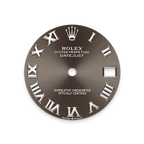 Rolex Stainless Steel Datejust - 31mm - Dark grey - Jubilee