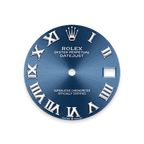 Rolex Stainless Steel Datejust - 31mm - Bright blue - Oyster