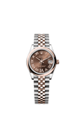 Rolex Two-Tone (RG/SS) Datejust - 31mm - Chocolate Diamond Dial - Jubilee