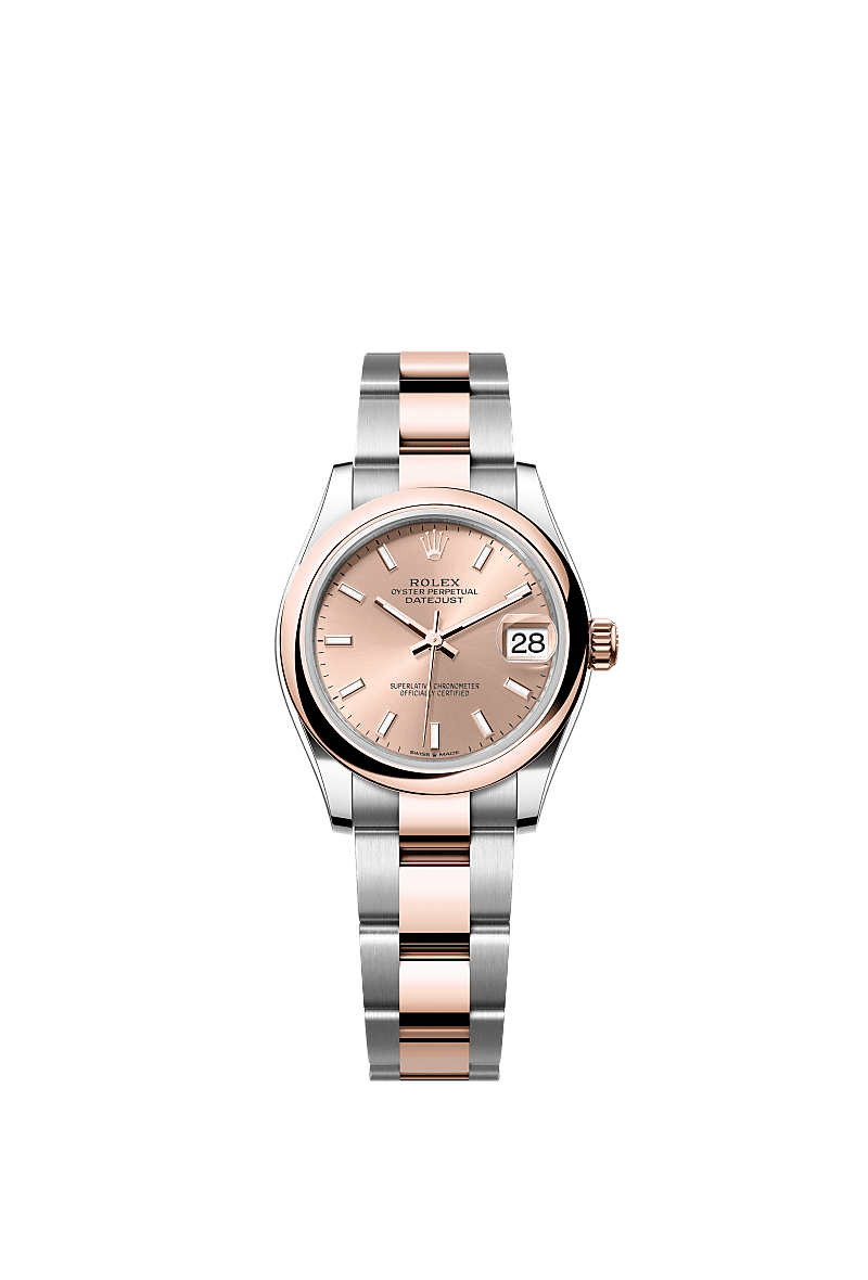 Rolex Two-Tone (RG/SS) Datejust - 31mm - Rosé-colour - Oyster