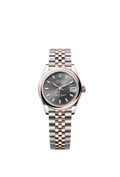 Rolex Two-Tone (RG/SS) Datejust - 31mm - Slate - Jubilee