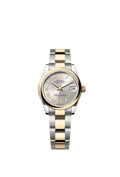 Rolex Two-Tone (YG/SS) Datejust - 31mm - Silver Diamond Dial - Oyster
