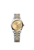 Rolex Two-Tone (YG/SS) Datejust - 31mm - Champagne-colour - Jubilee