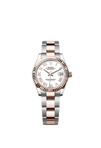 Rolex Two-Tone (RG/SS) Datejust - 31mm - White - Oyster