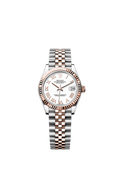 Rolex Two-Tone (RG/SS) Datejust - 31mm - White - Jubilee
