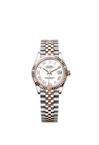 Rolex Two-Tone (RG/SS) Datejust - 31mm - White - Jubilee
