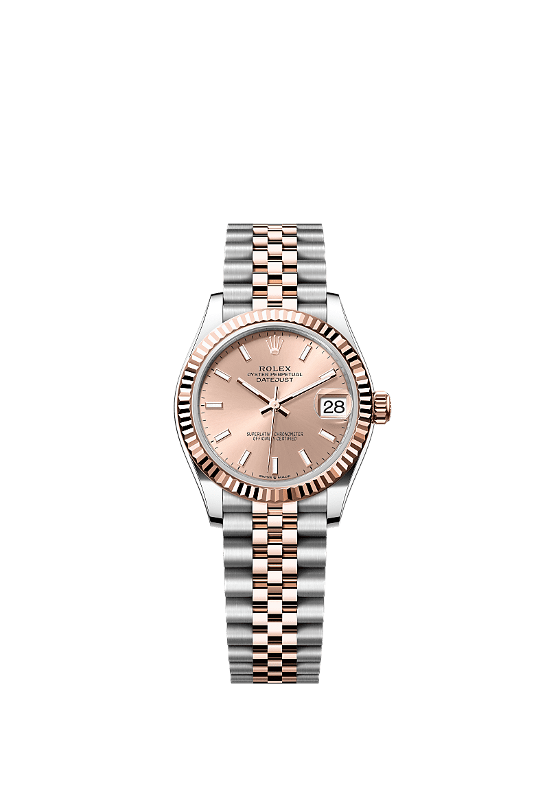 Rolex Two-Tone (RG/SS) Datejust - 31mm - Rosé-colour - Jubilee