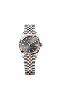 Rolex Two-Tone (RG/SS) Datejust - 31mm - Slate - Jubilee