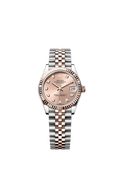 Rolex Two-Tone (RG/SS) Datejust - 31mm - Rosé-colour Diamond Dial - Jubilee