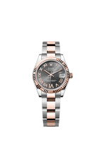 Rolex Two-Tone (RG/SS) Datejust - 31mm - Slate Diamond Dial - Oyster