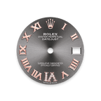 Rolex Two-Tone (RG/SS) Datejust - 31mm - Slate Diamond Dial - Jubilee