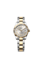 Rolex Two-Tone (YG/SS) Datejust - 31mm - Silver Diamond Dial - Oyster
