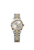 Rolex Two-Tone (YG/SS) Datejust - 31mm - Silver Diamond Dial - Jubilee