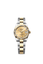 Rolex Two-Tone (YG/SS) Datejust - 31mm - Champagne-colour - Oyster