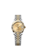 Rolex Two-Tone (YG/SS) Datejust - 31mm - Champagne-colour - Jubilee