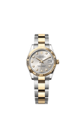 Rolex Two-Tone (YG/SS) Datejust - 31mm - Silver Diamond Dial - Oyster
