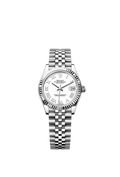 Rolex Stainless Steel Datejust - 31mm - White - Jubilee