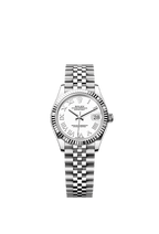 Rolex Stainless Steel Datejust - 31mm - White - Jubilee