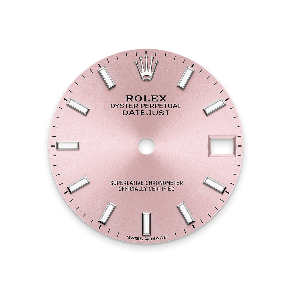 Rolex Stainless Steel Datejust - 31mm - Pink - Oyster