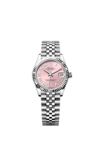 Rolex Stainless Steel Datejust - 31mm - Pink - Jubilee