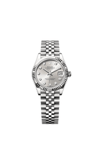 Rolex Stainless Steel Datejust - 31mm - Silver Diamond Dial - Jubilee