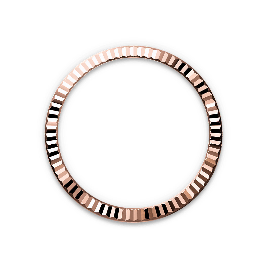 Rolex Rose Gold Datejust - 31mm - White mother-of-pearl Diamond Dial - President