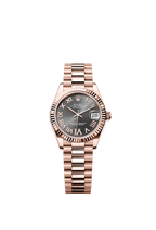 Rolex Rose Gold Datejust - 31mm - Slate Diamond Dial - President