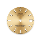Rolex Yellow Gold Datejust - 31mm - Champagne-colour - President
