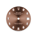 Rolex Rose Gold Datejust - 31mm - Chocolate Diamond Dial - President